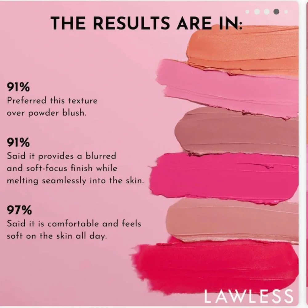 LAWLESS Make Me Blush Velvet Blush - Soft Pink